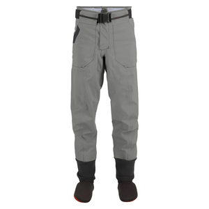 Pantalon de pêche gris imperméable résistant à l'abrasion, pantalon de pêche technique coupe-vent pour les professionnels - Product Image 1
