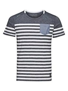 T-shirt à manches courtes pour homme 100% coton avec impression numérique Coupe classique Décontracté - Product Image 5