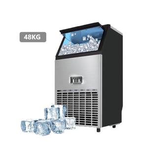 Machine à glaçons électrique Snowflake, boîtier en acier inoxydable, capacité de 30 à 40 kg/jour, pour utilisation commerciale dans les distributeurs automatiques, glaçons en forme de pépites - Product Image 2