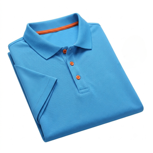 Camiseta Polo Personalizada de Manga Corta para Hombre, 220 GSM, Mezcla de Algodón, Lisa, al por Mayor, para Golf, Trabajo y Promociones - Product Image 4