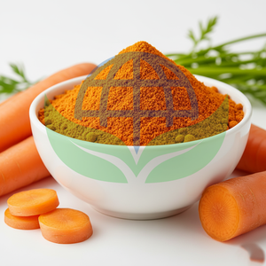 Polvo de Zanahoria Orgánico Sin OMG, Secado por Aspersión, Certificado Halal, 80-100 Mesh, Uso Doméstico e Industrial, Suministro de Fábrica - Product Image 2