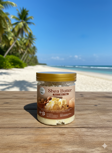 El mejor proveedor de manteca corporal de karité de Ghana, venta al por mayor, manteca de karité orgánica de marfil sin refinar cruda - Product Image 3