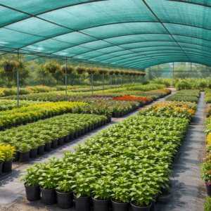 Malla de Sombra de HDPE |   Malla de Sombra Agrícola Impermeable y Estabilizada con Protección UV |   Red de Protección para Invernaderos y Viveros, para Uso en Exteriores en Parques y Villas - Product Image 3