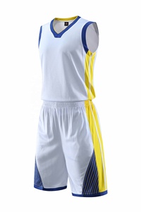 Ensemble de maillots de basket-ball professionnels personnalisés, séchage rapide, respirant, imprimé, technologie de sublimation, 100% polyester, personnalisé - Product Image 4