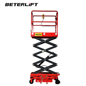 Plataforma Elevadora Hidráulica Tipo Tijera de 3m, Ligera y Compacta, en Oferta - Product Image 3