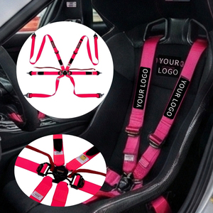 TBRACING ULTRA-D OEM ODM Fábrica Cinturón de Seguridad de 6 Puntos para Rally y Carreras de 2 Pulgadas FIA 8853-2016 con Costuras Cómodas y Patentado en Taiwán de Apertura Rápida - Product Image 1