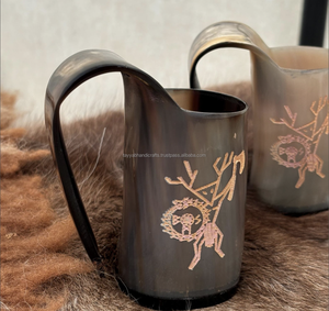 Jarra Vikinga Grabada a Mano de Alta Calidad, Edición Especial con Tema de Amor, Original - Product Image 4