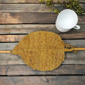 Set de table de Noël de luxe en jute, nappe épaisse 100 % jute artisanale - Product Image 2