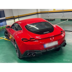 2024 페라리 로마 3.9 V8 가솔린 자동 변속기 63 km 럭셔리 중고차 왼쪽 스티어링 수출 준비 한국에서 - Product Image 2
