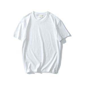 Camiseta de Algodón Formal Personalizada al por Mayor, Tejida y Transpirable, con Logotipo Personalizado y Nuevo Diseño para Hombre - Product Image 2