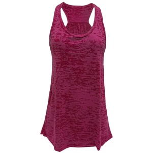 <b>Heat</b> Transfer printing Custom Logo Breathable Women's Tank <b>Top</b> O Neck 100%Polyester Regular Fit Quick Dry - Product Image 1