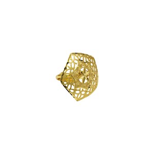 Ensemble de bijoux en or 14K, 18K, 24K style filigrane turc, colliers en maille style Dubaï avec boucles d'oreilles pendantes à pompons pour mariages et occasions festives - Product Image 5