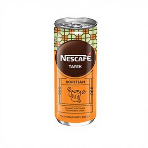 Café Instantáneo Tarik, el Favorito de Malasia, Listo para Beber, Sabores a Crema de Chocolate, Leche Cremosa Dulce, Cafeinado, en Lata, Producto B2B - Product Image 1