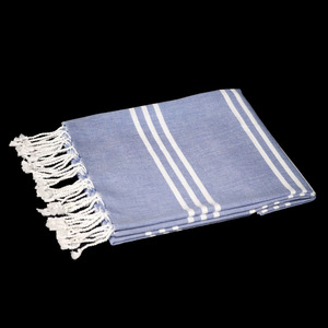 ผ้าขนหนูฟูต้าลายทางคอลเลคชั่นพรีเมียม เป็นมิตรกับสิ่งแวดล้อม ผ้าขนหนูนุ่ม ขายส่งในอินเดีย - Product Image 2