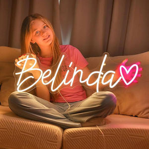 Enseigne lumineuse néon personnalisée pour hôtel et entreprise, signalétique de rue avec lettres 3D lumineuses, économique, visible même de jour - Product Image 1