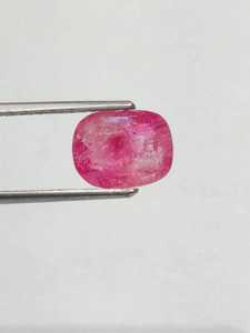 Rubis naturel de Birmanie (non chauffé) en corindon, pierre précieuse de qualité supérieure, taille ovale, pour la fabrication de bagues ou de pendentifs (usage astrologique) - Product Image 3