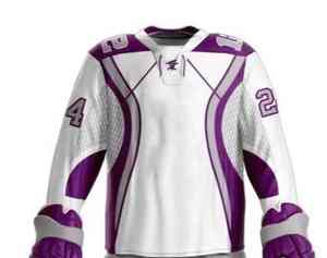 ชุดยูนิฟอร์มฮอกกี้น้ำแข็งระดับมืออาชีพ ลายกราฟิกแบบซับลิเมชั่น สีสันสดใส ผ้าคุณภาพทนทาน เหมาะสำหรับการฝึกซ้อม - Product Image 2