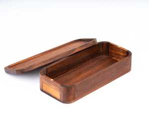 Premium Handmade Solid Wooden Jewelry <b>Storage</b> Box with Lid Luxury Wooden Keepsake Box Ring Organizer Gift Box Custom Wooden - Product Image 3