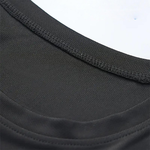 Customized Long Sleeve Workout T-Shirts Black Color Quick Dry <b>Athletic</b> Running Tops Sun Protection <b>Athletic</b> Shirt - Product Image 6