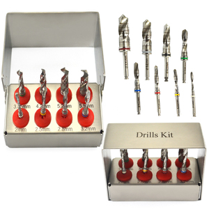 High Quality Manual Stainless Steel Dental Implant Drill Kit Surgical External Irrigation Reusable CE Certified Bone Bridge - Product Image 1
