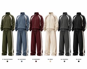 Trending Unisex Oversized Baggy Tracksuit High Quality Wholesale Bulk Quantity Custom Logo OEM ODM <b>Low</b> MOQ Polyester/Cotton - Product Image 6