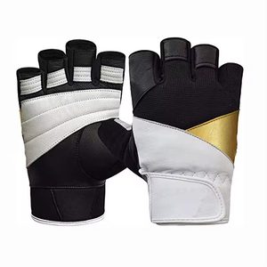Workout Sport Gym Gloves Fingerless Weightlifting Gloves Fitness Training Gloves Half Finger Unisex Cycling Gym Gloves - Product Image 1
