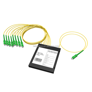 ตัวแยกสายไฟเบอร์1*8สำหรับเครือข่าย FTTH ตัวแยกสายไฟเบอร์แบบเดี่ยวโหมด Splitter sc/apc - Product Image 4