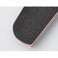 Lima de Uñas Coreana Negra 80/100 Grit, Forma de Lágrima, Logotipo Personalizado OEM para Venta al por Mayor en Salones de Belleza - Product Image 1