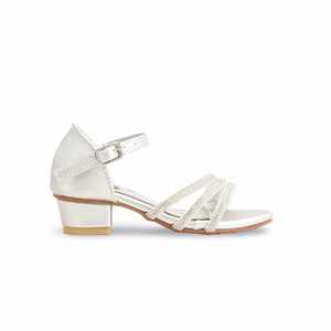 Sandalia elegante plateada para niñas - Product Image 4