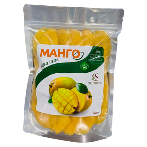 Rodajas de Mango Deshidratado SUNRISE, 0.5 kg a Granel, 0.2 cm de Grosor, Proceso FD, Snack de Fruta Tropical Naturalmente Dulce, Vietnam - Product Image 1