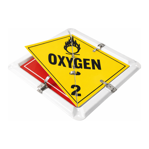 Panneaux de signalisation Brady Flip-File avec plusieurs légendes pour la sécurité industrielle et en laboratoire - Product Image 3