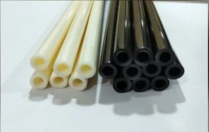 Tube rigide en plastique Hytrel, tube rond creux noir et blanc pour le transfert de fluides et les raccords industriels - Product Image 3