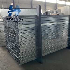 Bandeja de cables de construcción industrial 100mm Pre galvanizado Perforado 2M Suministro a granel de tendido de cables - Product Image 5