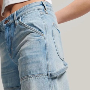 Pantalones Vaqueros de Mezclilla para Mujer, Transpirables, a la Moda, Venta al por Mayor, Corte Ajustado, Casual, Alta Calidad, Diseño Personalizado - Product Image 2