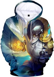 Sudadera con Capucha Sublimada para Hombre, 100% Poliéster, Estampado por Sublimación, Ropa Casual de Otoño, Corte Regular, Tejido de Punto con Patrón - Product Image 2