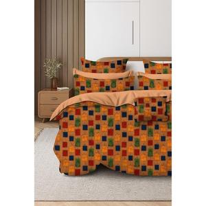 Ensemble de draps de lit 3 pièces en coton de qualité élégante Impression florale solide Style classique Confortable et idéal pour les cadeaux - Product Image 4