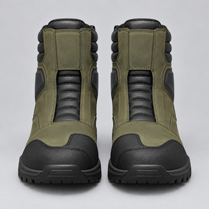 Bottes de moto courtes de haute qualité avec fermeture sécurisée, caractéristiques anti-abrasion et design moderne pour l'extérieur - Product Image 1