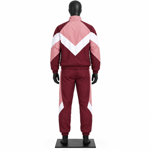 Conjunto deportivo de dos piezas para mujer, chaqueta con cremallera y pantalones hasta el tobillo, conjunto deportivo estampado, tallas M-5XL - Product Image 3
