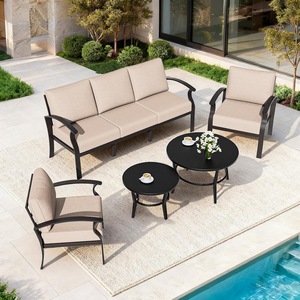 Mesa de Centro Industrial de Metal con Estructura de Acero Resistente, Modelo Moon Star Exports CT0115 para Muebles Modernos de Hogar, Venta al Por Mayor para Exportación - Product Image 1