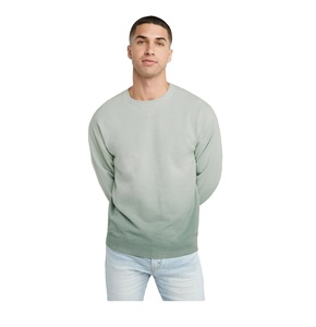 Solid 100% Cotton Crew <b>Neck</b> Sweatshirts Plus Size Men Winter Comfortable Stylish Anti-Wrinkle Eco-Friendly Premium Quality - Product Image 3