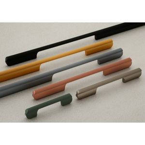 Tiradores de aluminio para muebles de exterior e interior, modernos, de fácil instalación, ajustables y duraderos, para armarios, cajones y puertas. - Product Image 3