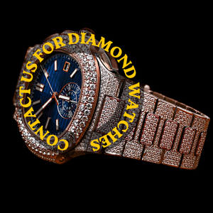 Reloj Unisex de Cuarzo de Alta Calidad con Caja Cuadrada de Dos Tonos, Esfera Azul Cronógrafo y Bisel con Incrustaciones de Diamantes Moissanite - Product Image 4
