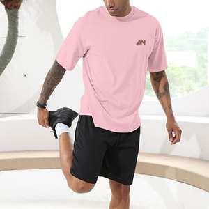 Camiseta Clásica Extra Grande para Hombre, Corte Holgado y Relajado, Moda Moderna, Material Suave y Transpirable, Cómoda para Usar Todo el Día - Product Image 2