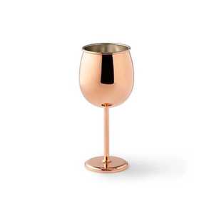 Verre à vin martelé style vintage en cuivre, coupe à cocktail Moscow Mule, design personnalisé fait main, articles de bar en gros, cadeau d'entreprise - Product Image 6
