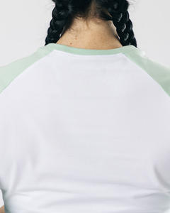 T-shirt décontracté pour femme de haute qualité, personnalisé, à manches 3/4, 100% coton, coupe ajustée, respirant, broderie, manches trois quarts, pour tous les jours - Product Image 6