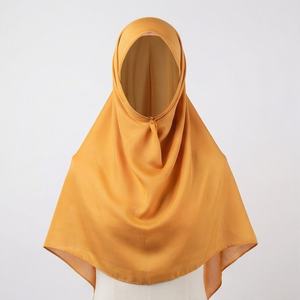 ผ้าคลุมศีรษะมุสลิมแบบฮิญาบ ดีไซน์ลายอิสลามแบบดั้งเดิม เรียบหรู ผ้าฝ้ายวอยล์พรีเมียม คุณภาพดีเยี่ยม - Product Image 1