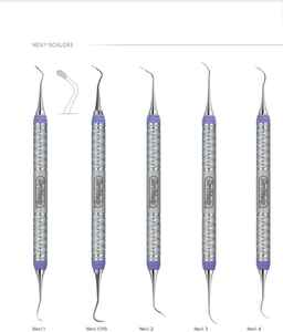 Curettes dentaires manuelles Hu Friedy, design régulier, en acier inoxydable, outils de traitement dentaire pour dentistes - Product Image 6