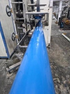 Tuyau de gaine fileté en PVC bleu 180 mm, classe moyenne, longueur 6 mètres, haute pression 10 kg, système de colonne de forage industriel 6 pouces - Product Image 4