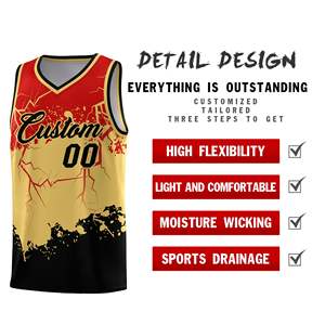 Ensemble d'uniformes de basketball personnalisés à faible MOQ, tenue de sport respirante pour le basketball - Product Image 6