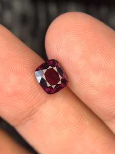 Natural Red Spinel Loose Gemstone IGI Certified Light for Jewelry Making Ring Pendant Earrings High Quality Gift for Women - Product Image 1